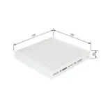 BOSCH 1987435005 Filtro, aire habitáculo
