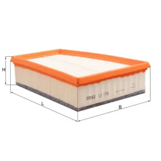 MAHLE LX1748 Filtro de aire