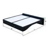 MAHLE LA461 Filtro, aire habitáculo