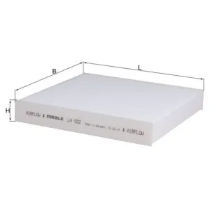 MAHLE LA922 Filtro, aire habitáculo