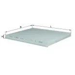 MAHLE LA199 Filtro, aire habitáculo