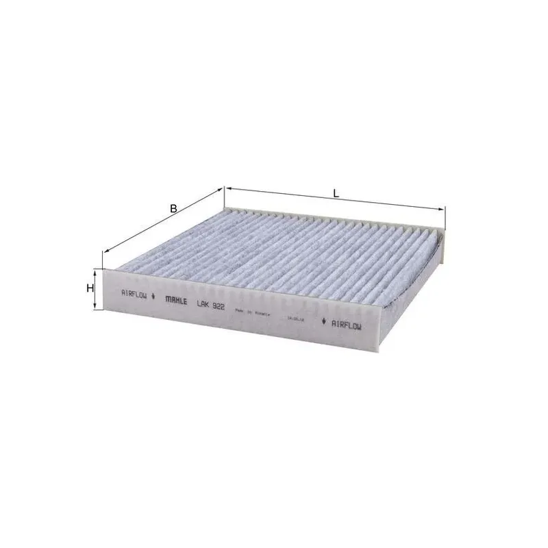 MAHLE LAK922 Filtro, aire habitáculo