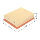 BOSCH 1457433075 Filtro de aire