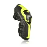 Rodillera Acerbis Gorilla color negro y amarillo 0022114.318