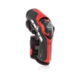 Rodillera Acerbis Gorilla color negro y rojo 0022114.323