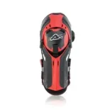 Rodillera Acerbis Gorilla color negro y rojo 0022114.323