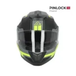 Casco Modular Acerbis Serel 22-06 negro y amarillo fluor 0025201.444