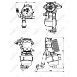 NRF 31752 Caja, filtro de aceite