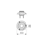 BOSCH 1987302091 Lámpara, faro principal