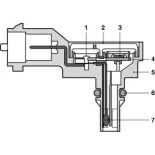 BOSCH 0281002573 Sensor, presión de sobrealimentación