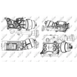 NRF 31327 Caja, filtro de aceite