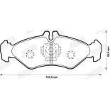 JURID 571846J Juego de pastillas de freno