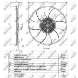 NRF 49539 Embrague, ventilador del radiador