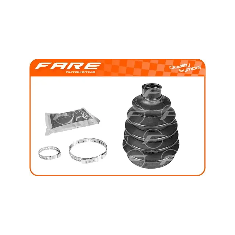 FARE SA K4553 Juego de fuelles, árbol de transmisión