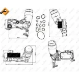 NRF 31350 Caja, filtro de aceite