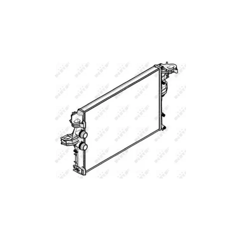 NRF 58430 Radiador, refrigeración del motor