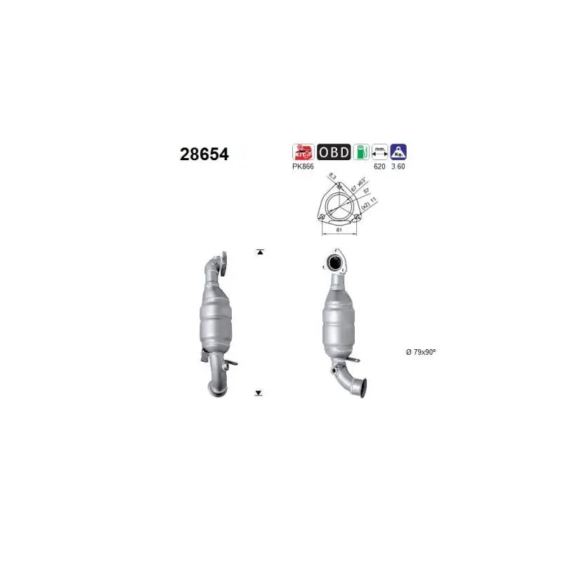 AS 28654 Catalizador