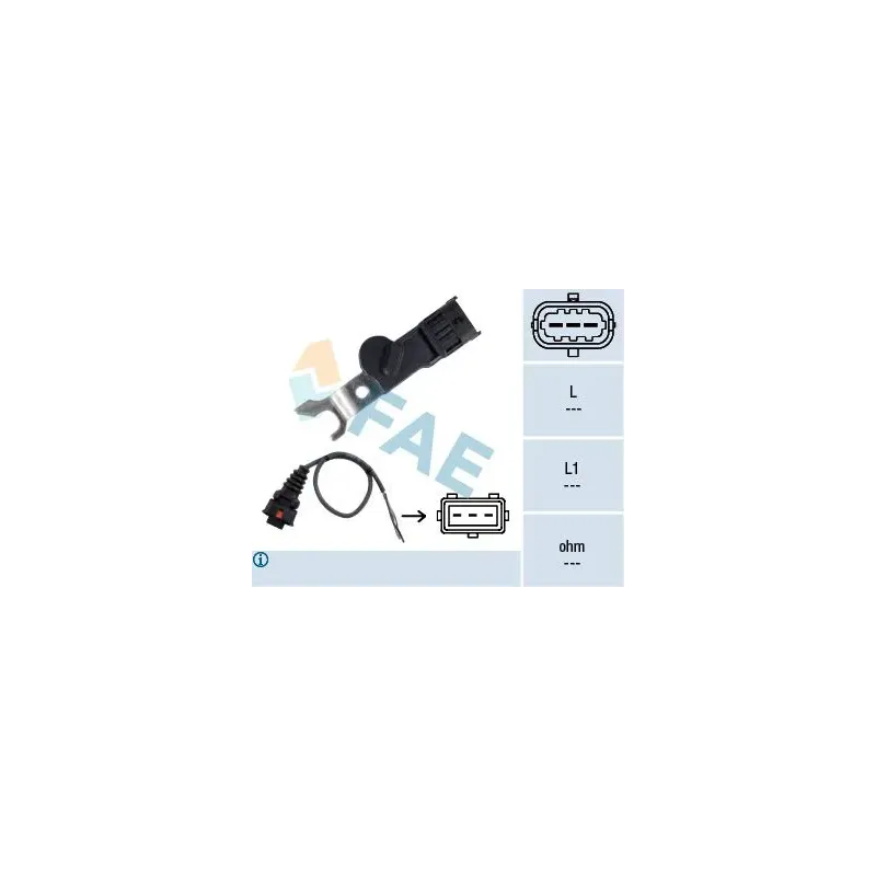 FAE 79167 Sensor, posición arbol de levas