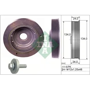 Schaeffler INA 544009120 Kit poleas, cigüeñal