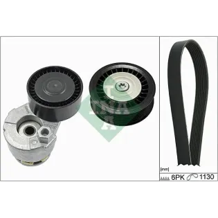 Schaeffler INA 529016510 Juego de correas trapeciales poli V