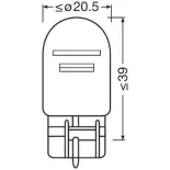 ams-OSRAM 7515 Lámpara, luces diurnas/de posición