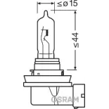 ams-OSRAM 64213 Lámpara, faro antiniebla