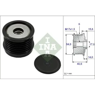 INA SCHAEFFLER 535023010 Rueda libre alternador