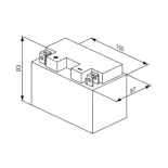 BOSCH 0986122610 Batería de arranque