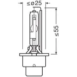 ams-OSRAM 66250 Lámpara, faro de carretera