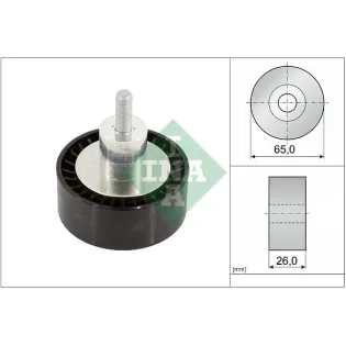 Schaeffler INA 532090810 Polea inversión/guía, correa poli V