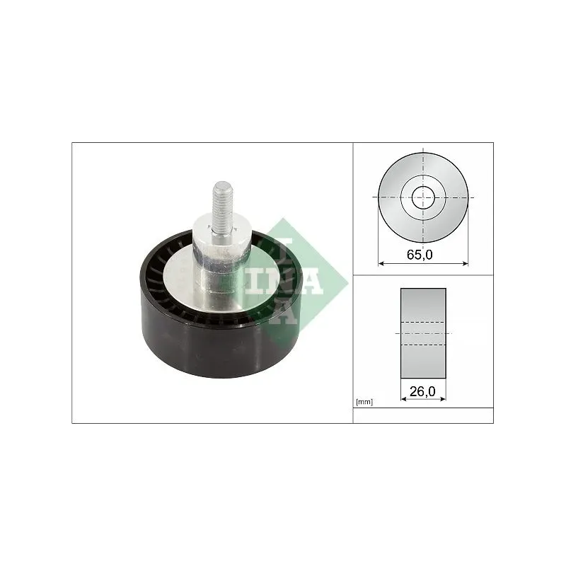 Schaeffler INA 532090810 Polea inversión/guía, correa poli V