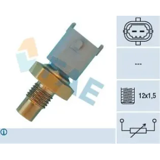 FAE 33670 Sensor, temperatura del refrigerante