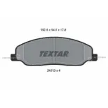 TEXTAR 2451301 Juego de pastillas de freno