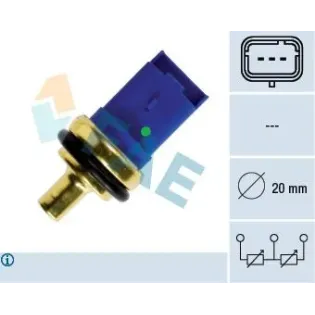 FAE 33790 Sensor, temperatura del refrigerante