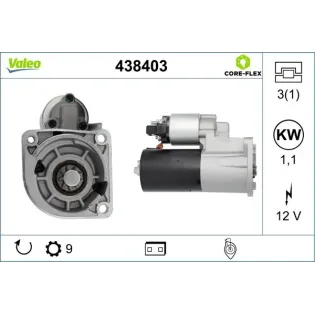 VALEO 438403 Motor de arranque