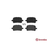 BREMBO P83040 Juego de pastillas de freno