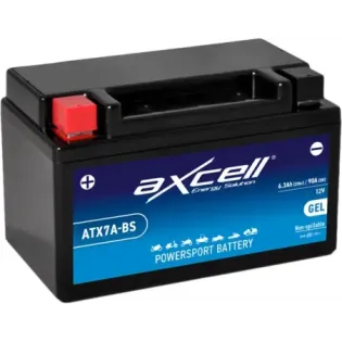 Batería de Gel para Moto Axcell ATX7A-BS AGM