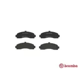 BREMBO P56031 Juego de pastillas de freno