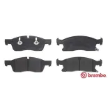 BREMBO P37022 Juego de pastillas de freno