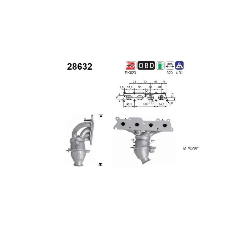AS 28632 Catalizador