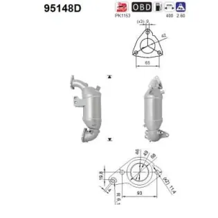 AS 95148D Catalizador