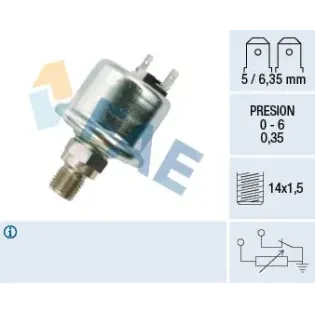 FAE 14670 Sensor, presión de aceite