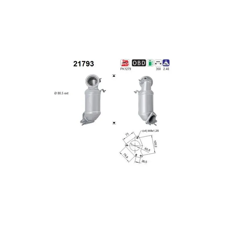 AS 21793 Catalizador