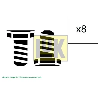 Schaeffler LuK 411023710 Juego tornillos, volante