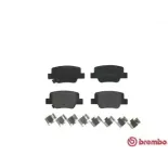 BREMBO P83114 Juego de pastillas de freno