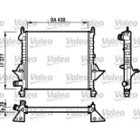 VALEO 731552 Radiador, refrigeración del motor