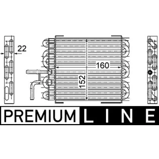 MAHLE CK10000P Refrigerador combustible