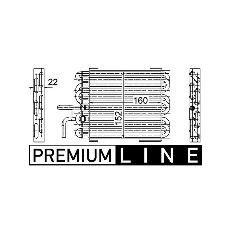 MAHLE CK10000P Refrigerador combustible