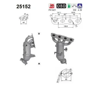 AS 25152 Catalizador