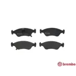 BREMBO P30007 Juego de pastillas de freno